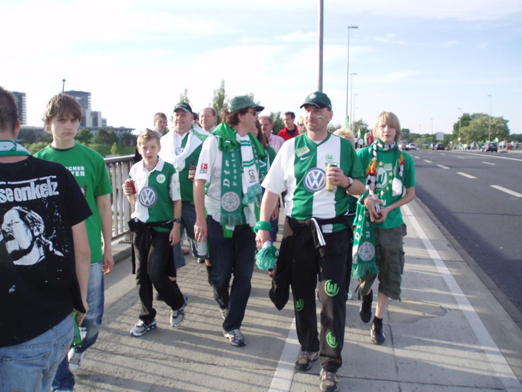 Auf dem Weg zur Festmeile